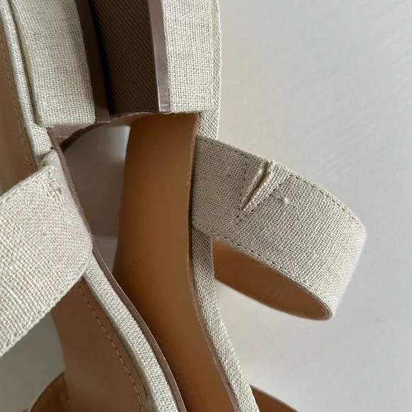 Joie Nolita SIZE 8 Linen Sandal - Picture 10 of 11